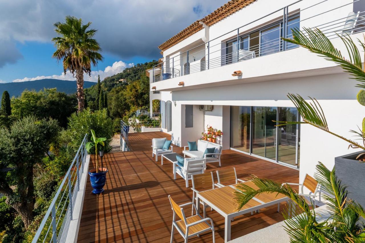 Vistazur Luxueux appartement avec terrasse et piscine Le Le Rayol-Canadel-sur-Mer Extérieur photo