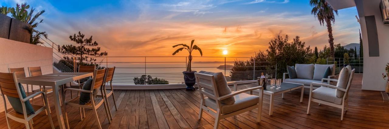 Vistazur Luxueux appartement avec terrasse et piscine Le Le Rayol-Canadel-sur-Mer Extérieur photo