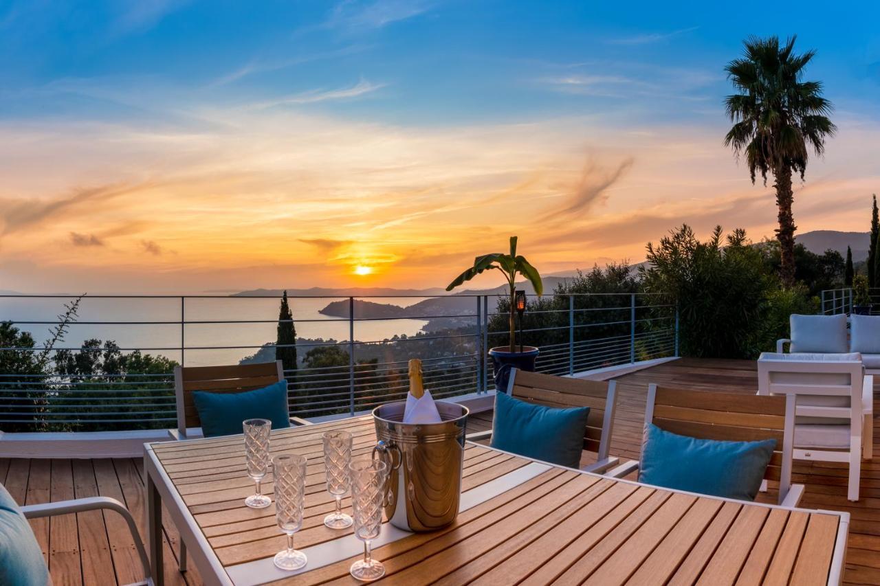 Vistazur Luxueux appartement avec terrasse et piscine Le Le Rayol-Canadel-sur-Mer Extérieur photo