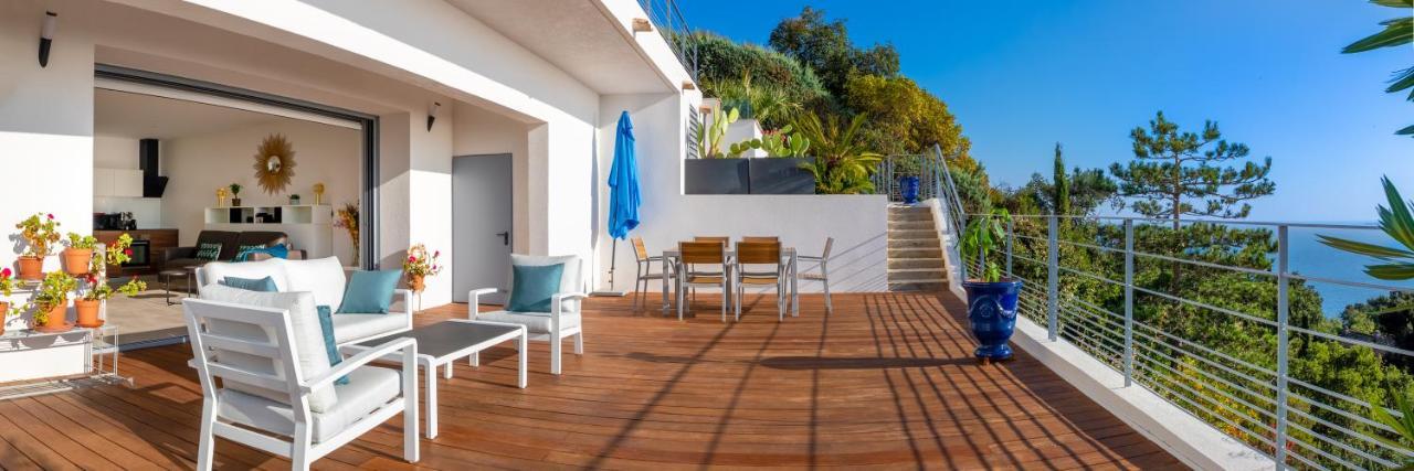 Vistazur Luxueux appartement avec terrasse et piscine Le Le Rayol-Canadel-sur-Mer Extérieur photo