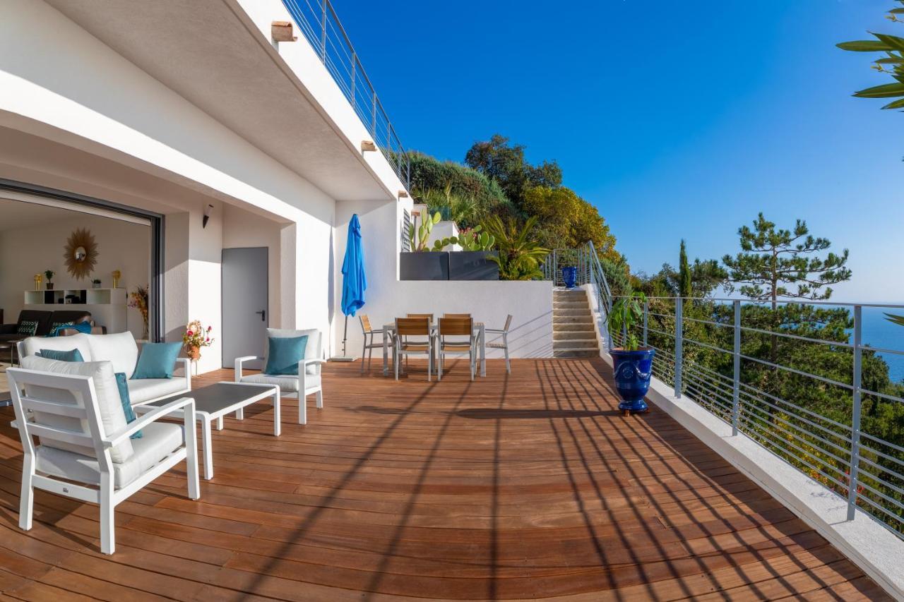 Vistazur Luxueux appartement avec terrasse et piscine Le Le Rayol-Canadel-sur-Mer Extérieur photo