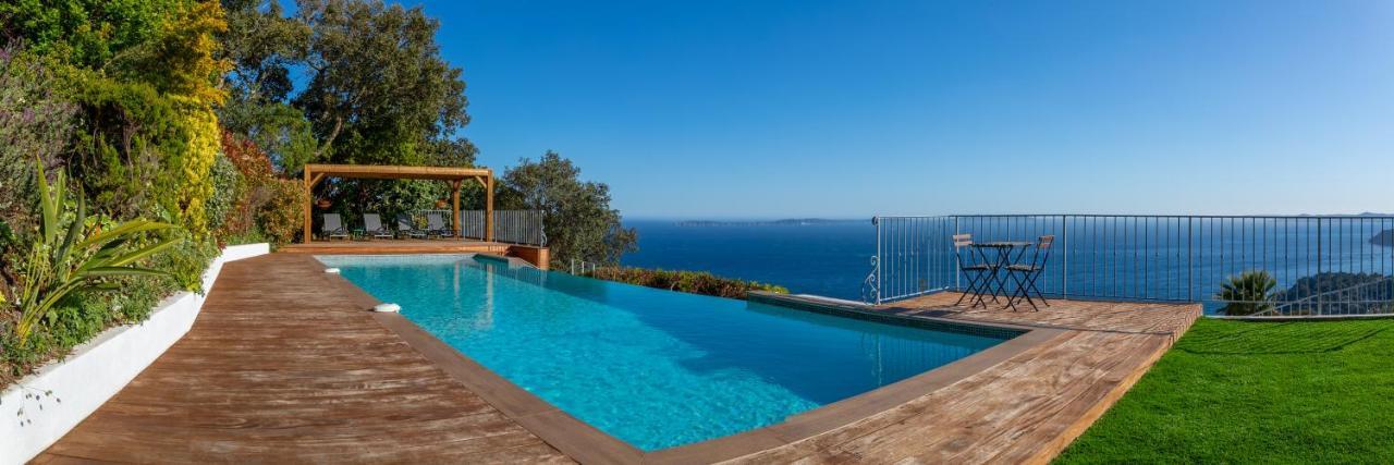 Vistazur Luxueux appartement avec terrasse et piscine Le Le Rayol-Canadel-sur-Mer Extérieur photo