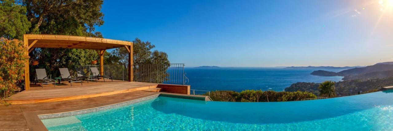 Vistazur Luxueux appartement avec terrasse et piscine Le Le Rayol-Canadel-sur-Mer Extérieur photo